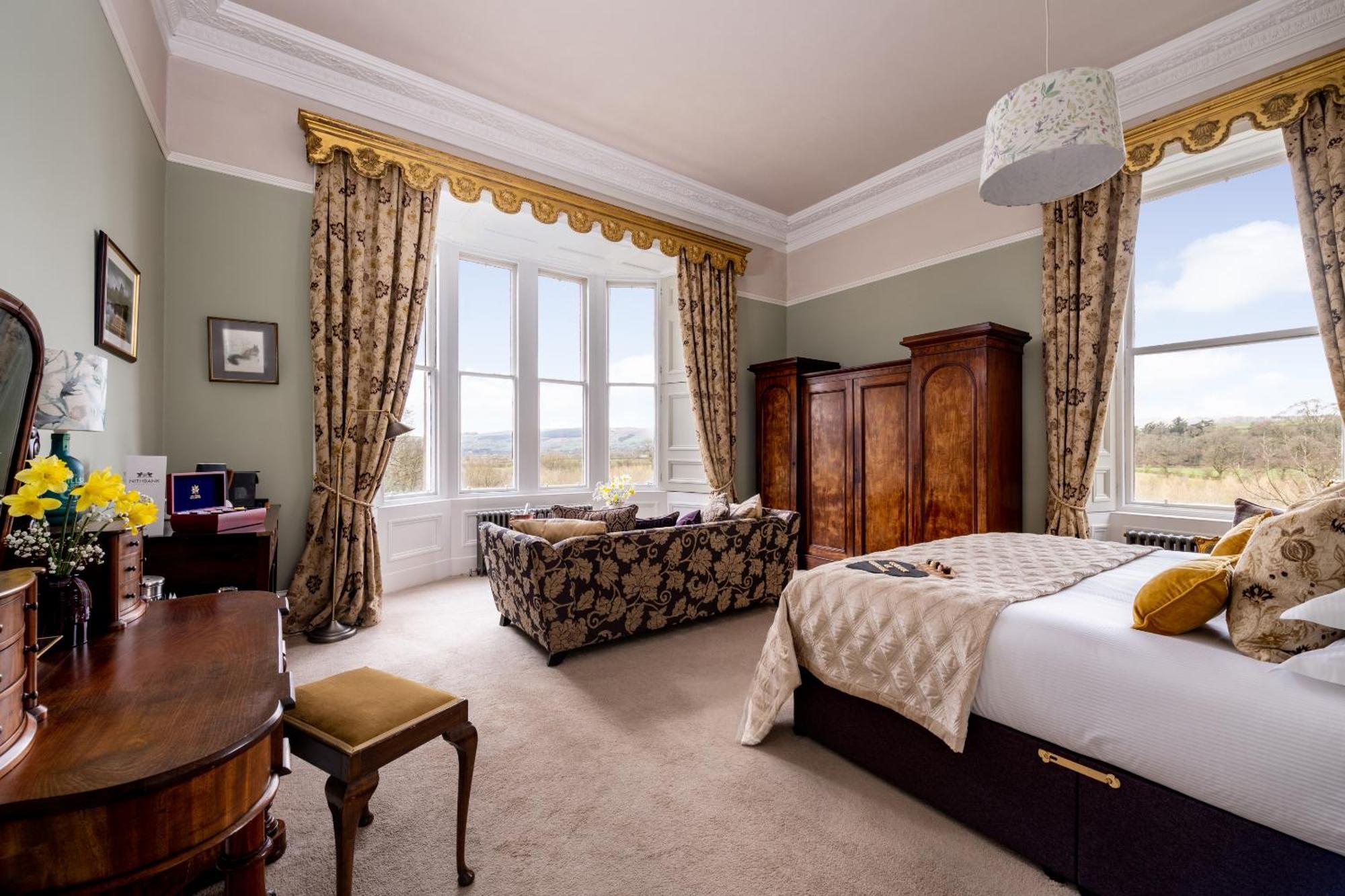 Nithbank Country Estate 5 Star Gold Bed & Breakfast Thornhill  Dış mekan fotoğraf