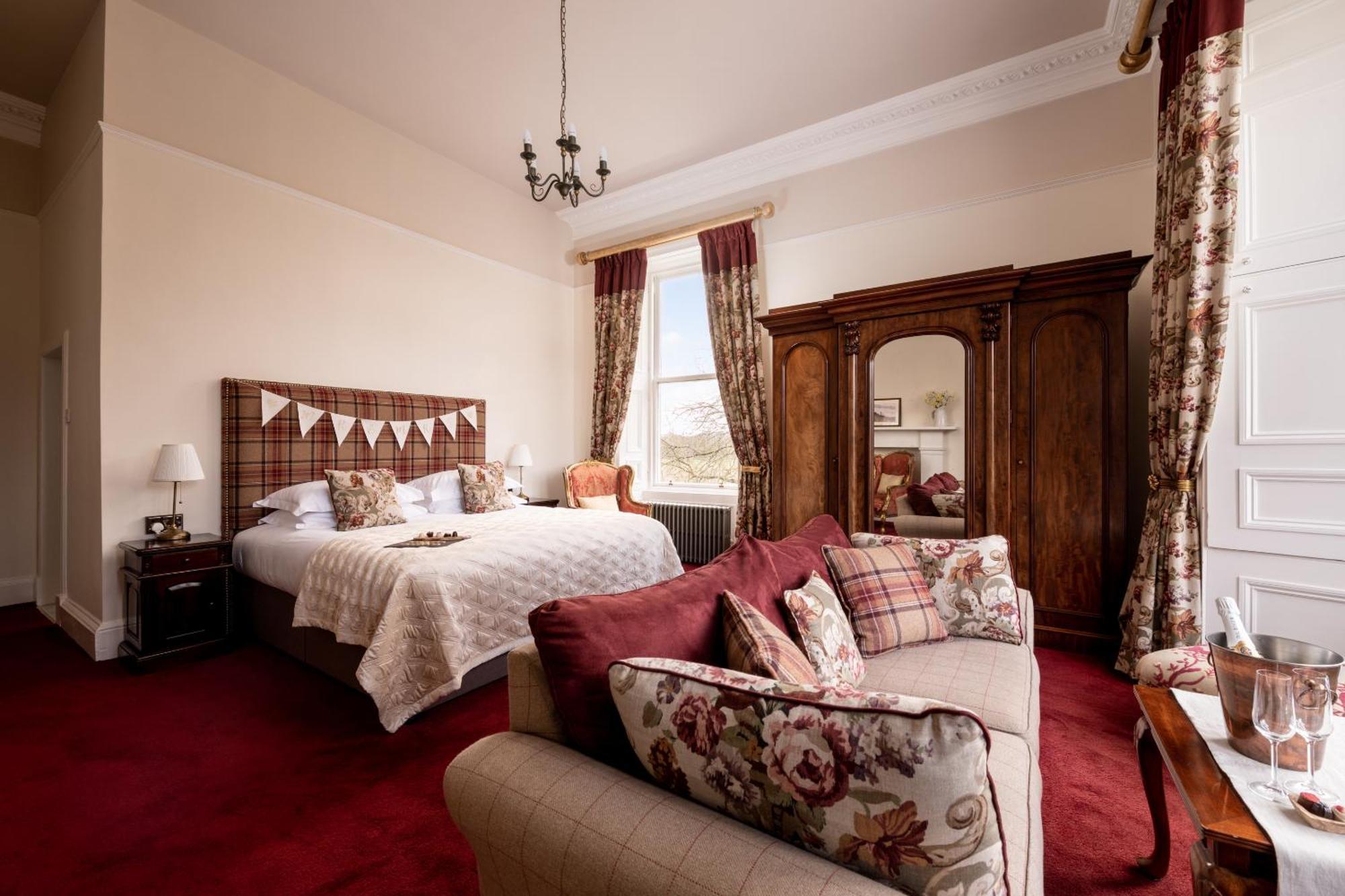 Nithbank Country Estate 5 Star Gold Bed & Breakfast Thornhill  Dış mekan fotoğraf