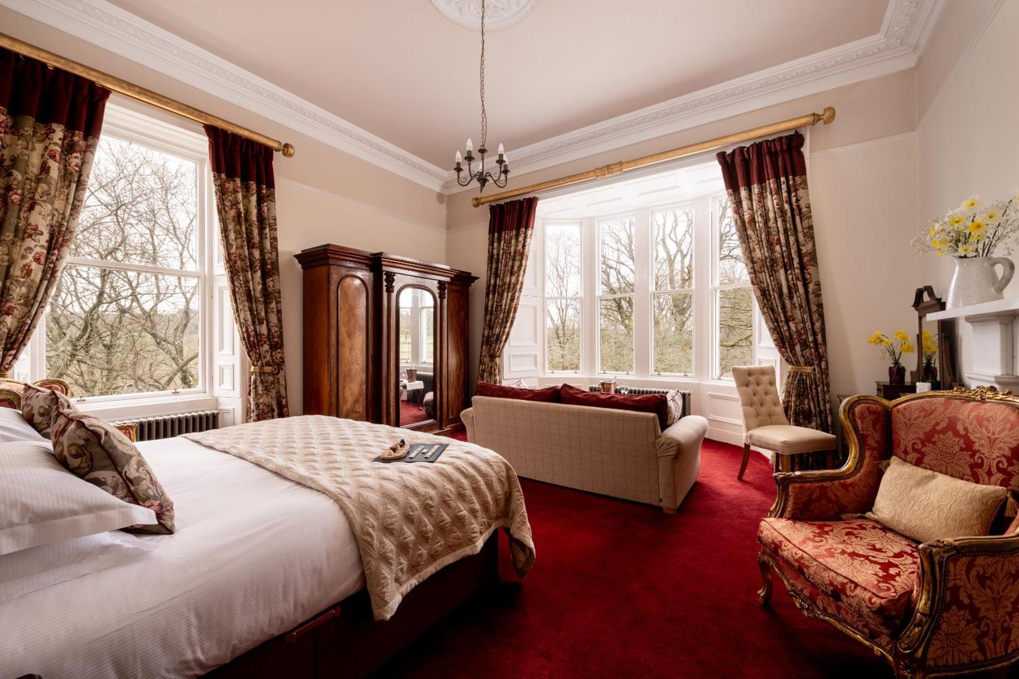 Nithbank Country Estate 5 Star Gold Bed & Breakfast Thornhill  Dış mekan fotoğraf